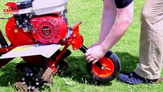 Wellers Hire  5hp Rotavator [upl. by Setarcos]