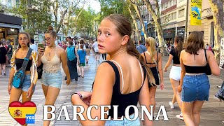 🇪🇸 BARCELONA DOWNTOWN SPAIN 2023 FULL TOUR [upl. by Madge292]