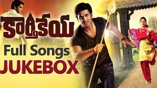 Karthikeya  కార్తికేయ  Movie  Full Songs Jukebox  Nikhil Swathi Reddy [upl. by Rialc334]