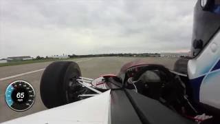 Prove Out Run  Onboard Penske PC 23 Indycar [upl. by Anyrtak]