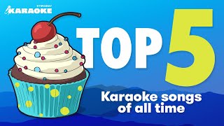 TOP 5 KARAOKE SONGS OF ALL TIME WITH LYRICS FEAT LUKE BRYAN MADONNA amp MORE [upl. by Kimbell]