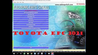 كتالوج قطع غيار تويوتا و لكزس 052021 Toyota Lexus EPC Parts Catalog [upl. by Namra]