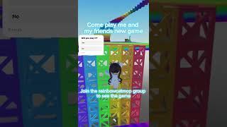 Come play me and my friends new game roblox shorts MeowMeowYT [upl. by Lydon]