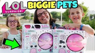 LOL SURPRISE BIGGIE PETS 15 Sorprese Adorabili nei Cuccioli Giganti [upl. by Ekaterina]