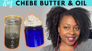 DIY Chebe Butter for Hair Growth Do Not Wash it Out Your Hair Will NEVER STOP Growing [upl. by Lyrrad]