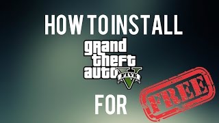 How to Install GTA 5 for FREE on PC Quick Tutorial Torrent Link Included [upl. by Petie]