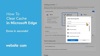 How To Clear Cache in Microsoft Edge [upl. by Avril]