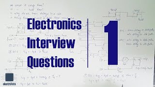 Electronics Interview Questions STA part 1 [upl. by Lacy]