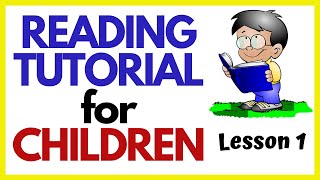 TEACH YOUR CHILD READ FAST amp EASY Lesson 1 [upl. by Onin]