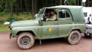 DDR oldtimer military car show near Eisfeld Germany [upl. by Yoshi]