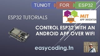 ESP32 tutorial B06 Control your ESP32 with an Android App [upl. by Melva]