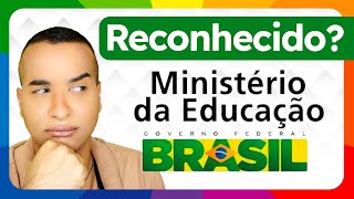 Como VERIFICAR se um curso é RECONHECIDO pelo MEC Tutorial rápido do Emec [upl. by Fillian]