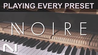 🎹 NOIRE Demo  Native Instruments  Playing Every Preset noirepiano nativeinstruments [upl. by Rogozen163]