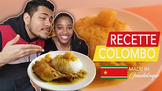 Le meilleur colombo de poulet recette facile [upl. by Nosam]