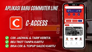 CAccess Aplikasi Baru Commuter Line [upl. by Gunther]