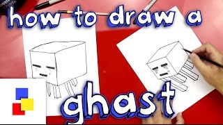 How To Draw A Ghast [upl. by Sapphera]