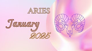 ARIES JANUARY 2025 HOROSCOPE [upl. by Ibot]