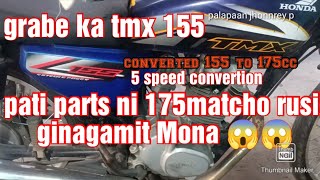 HONDA TMX 155 NAGING SI 175CC NA AT NAGING 5 SPEED PA [upl. by Pickford]