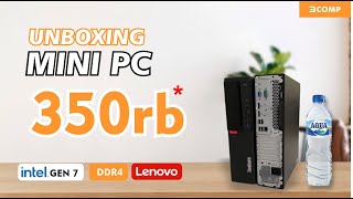 Unboxing Mini PC Murah  Intel Gen7  Max Ram 64GB  Lenovo M910s [upl. by Ahsinrad]