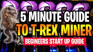 How to setup TRex Miner Guide for Begineers [upl. by Delisle934]