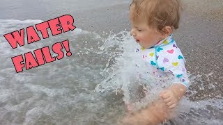 Ultimate WATER FAILS 2018  BEST AFV BABY LAUGH Compilation [upl. by Eillil]