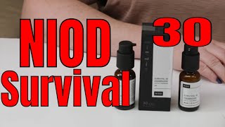 Deciems NIOD Survival SPF 30 Sunscreen Fluid Review and How to Use [upl. by Lachish797]