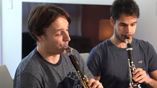 The Flower Duet by Léo Delibes Jose FranchBallester amp Bernardino Assunçao clarinets [upl. by Given]