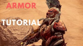 How to get All Odogaron Armor  Monster Hunter World Tutorial [upl. by Tebazile]