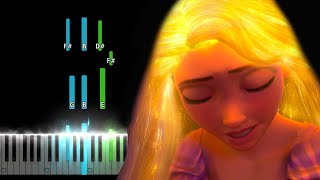 Tangled  Healing Incantation Piano Tutorial [upl. by Kandace]