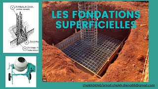 Comprendre les FONDATIONS Superficielles sur Semelle [upl. by Federico]