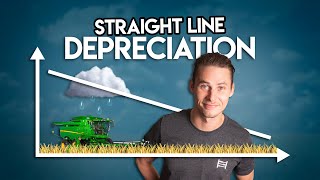 STRAIGHT LINE Method of Depreciation in 3 Steps [upl. by Bikales768]