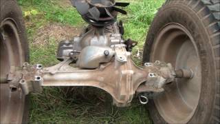 HOW TO REPLACE a TRANSMISSION  TRANSAXLE  RIDING LAWNMOWER Hydrostatic Transmission Replacement [upl. by Bullion462]