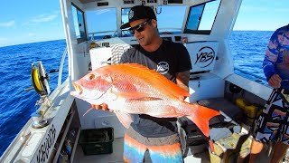 DEEP SEA FISHING FOR GIANT REDS Catch And Cook  Ep 83 [upl. by Spalla]