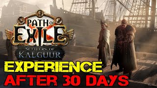 325 Path of exile settlers of kalguur experience playing for 30 days playpathofexile [upl. by Linder]