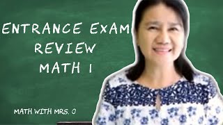 Entrance Exam Reviewer Part 1  UPCAT ACET USTET PUPCET DLSUCET etc [upl. by Adlaremse]