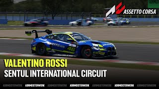 Valentino Rossi Sentul Circuit Test  Assetto Corsa [upl. by Bale]