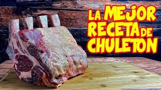 La MEJOR RECETA de CHULETÓN que he hecho EN CASA 🍖 [upl. by Ng]