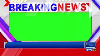 Breaking News Green Screen Template For YouTube News Channels [upl. by Tadd]