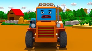 Les aventures de Tracteur dans Cars Town  Dessins animés pour les enfants [upl. by Danni]