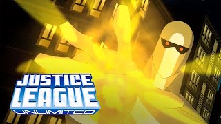 Gold Amazo lose the fight against Solomon Grundy  Justice League Unlimited [upl. by Vaenfila]