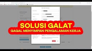 SOLUSI Gagal Menyimpan Pengalaman Kerja di SSCASN Lakukan Hal Simple Ini [upl. by Suehtomit]