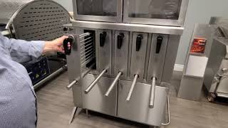 Gresilva Vertical Grill GV5  CM Machine Services Ltd [upl. by Tan84]