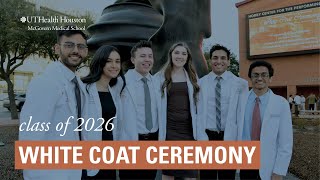 McGovern Medical School  White Coat Ceremony 2023 [upl. by Adianez]