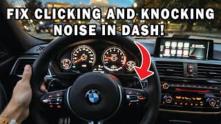 How To Fix Clicking or Knocking Noises in the Dashboard [upl. by Wilmar]