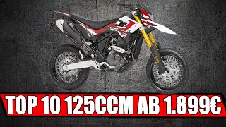 TOP 10 125CCM MOTORRÄDER GÜNSTIG 2021 [upl. by Nottage]