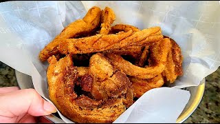 EASY Homemade Chicharrones  Crispy Pork Belly  Simply Mamá Cooks [upl. by Janelle860]