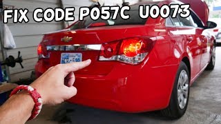 FIX CODE P057C BRAKE PEDAL POSITION SENSOR CHEVROLET CRUZE CHEVY SONIC [upl. by Dlorad]