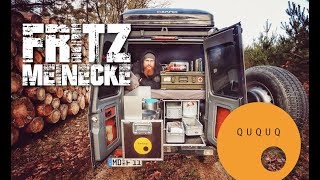 Fritz Meinecke Mercedes G mit QUQUQ Campingbox [upl. by Aissatsan227]