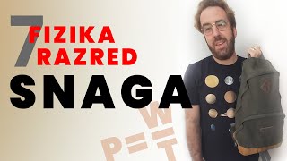 Fizika 7 razred SNAGA [upl. by Gavrielle]