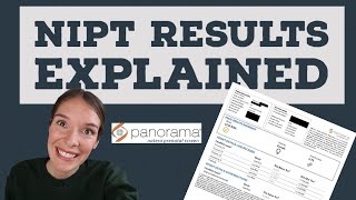 Panorama NonInvasive Prenatal Testing NIPT Results Shared amp Explained by Genetic Counselor [upl. by Ruhnke300]